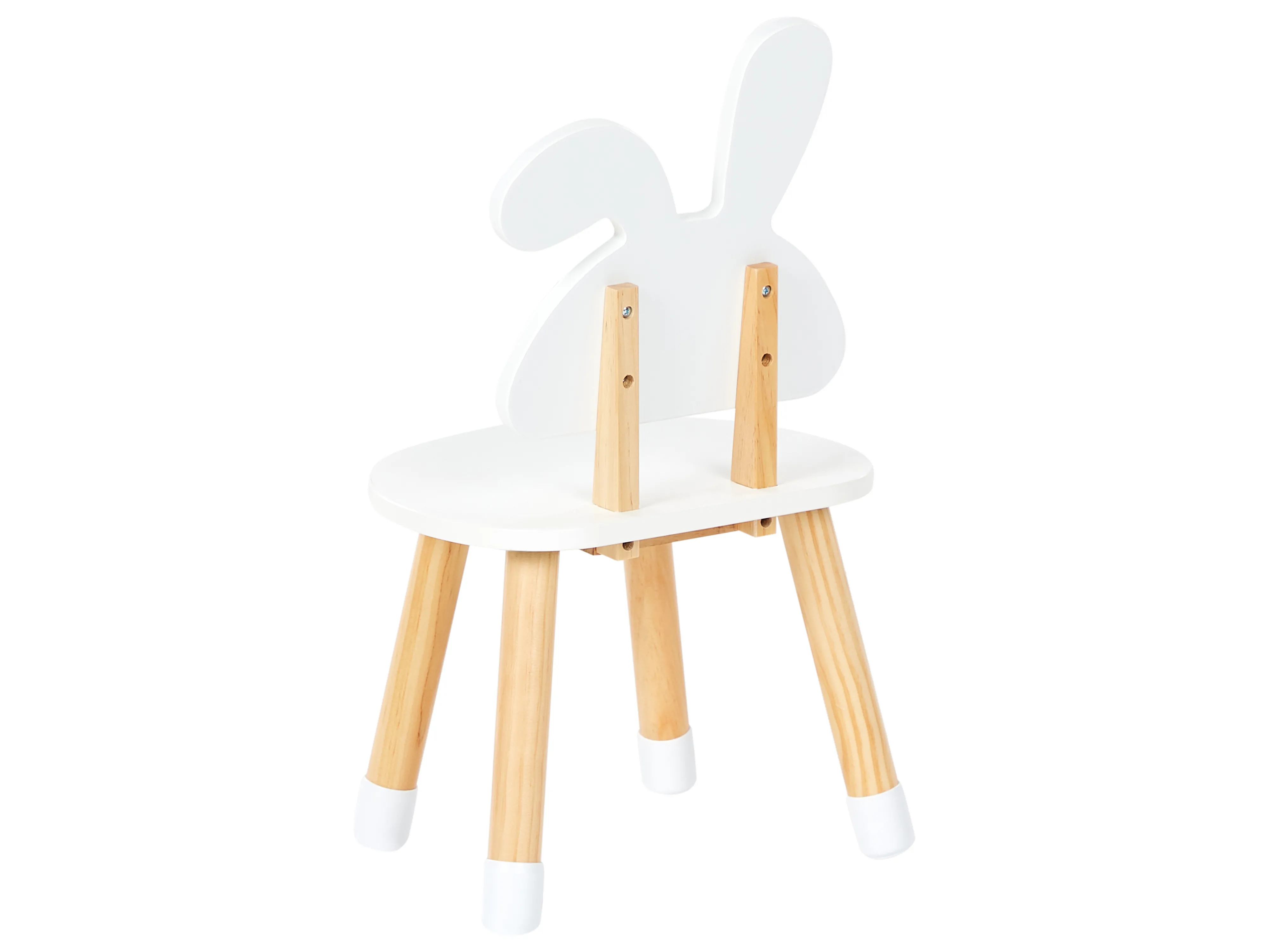 Kindertafel met stoelen ROBIN Wit
