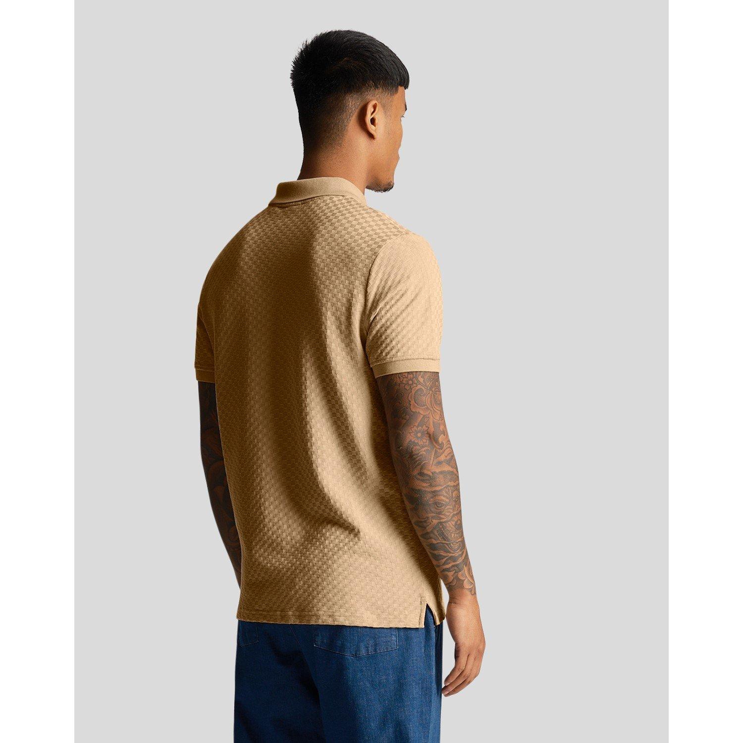 Lyle and Scott Grid Polo Sn99