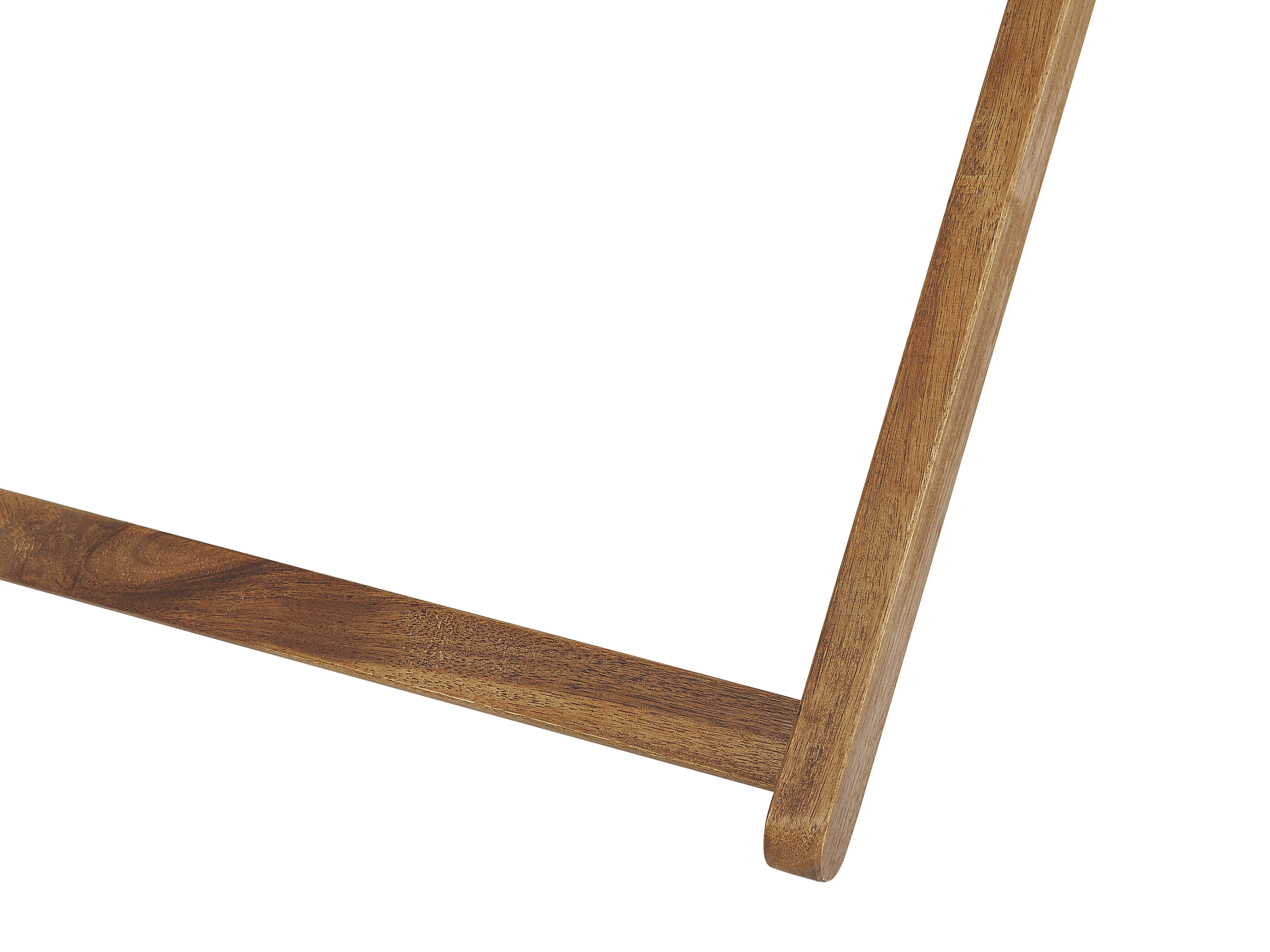 Set van 2 inklapbare ligstoelen ANZIO met vervangingshoezen Bloemen motief Acaciahout Lichtbruin