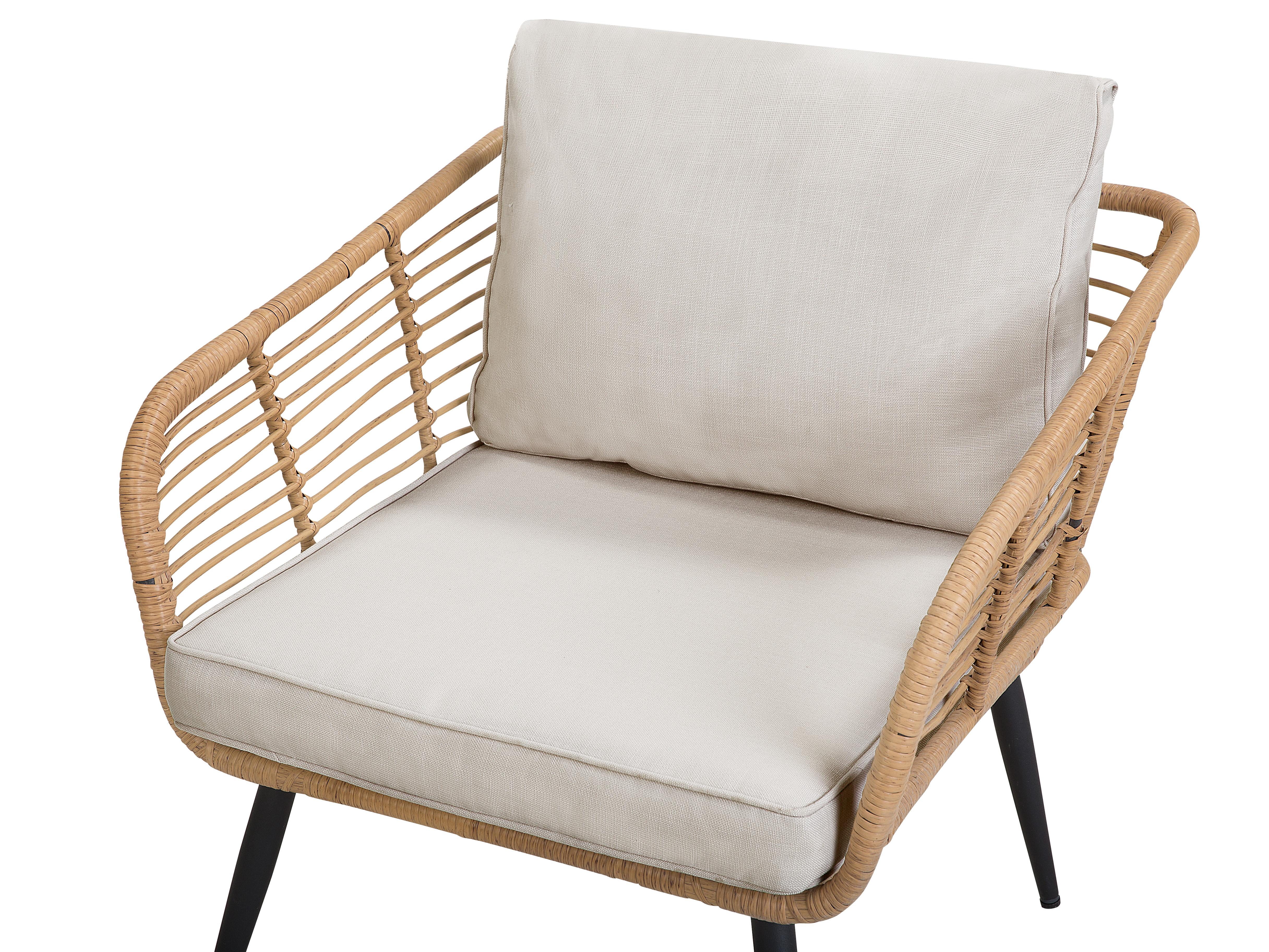 Set tuinkussenhoezen CORINTH Beige