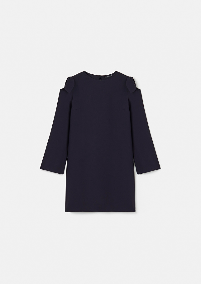 Robe Renatobleu nuit en crêpe