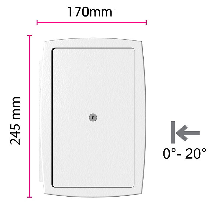 Store de terrasse motorisé Kobe coffre blanc / toile S300 marron 6 x 3,5m, avec LED