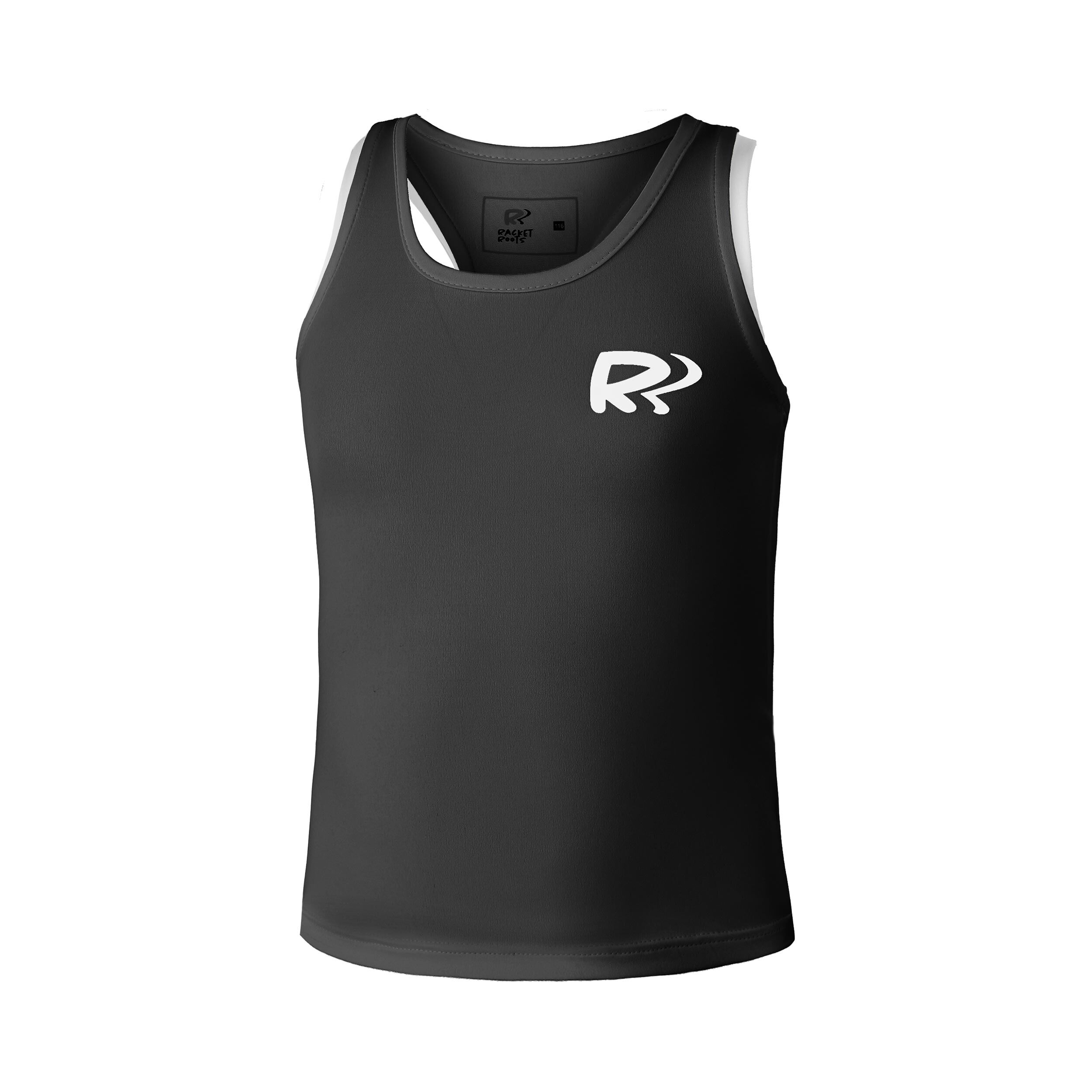 Racket Roots Teamline Débardeur Tank Top Filles - Noir