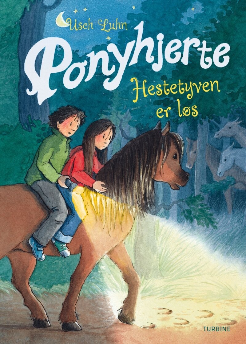 Ponyhjerte - Hestetyven Er Løs - Usch Luhn - Bog