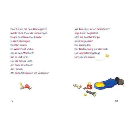 Carlsen Verlag LESEMAUS Sammelbände: Die besten Ferien-Silben-Geschichten