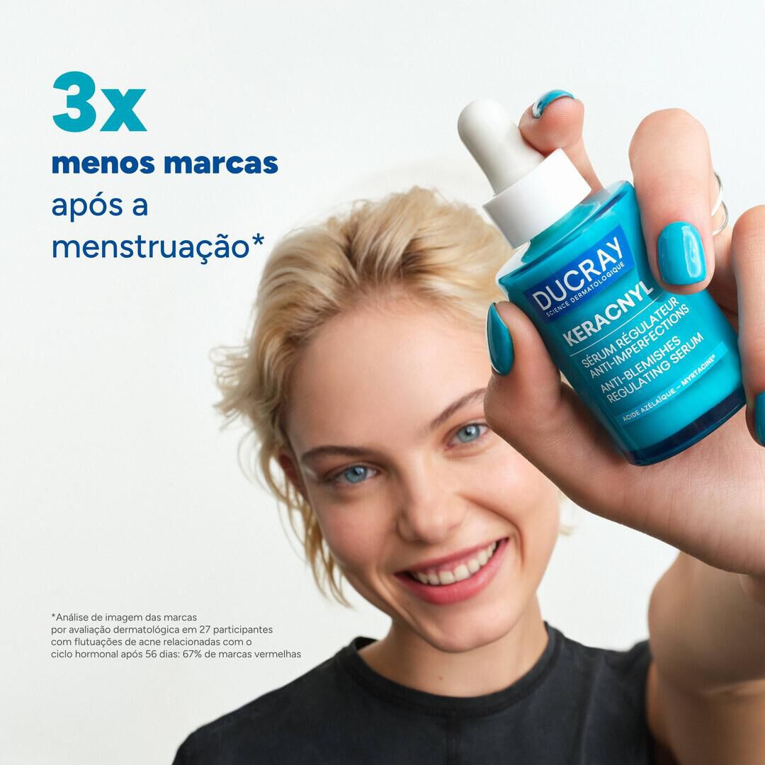 Ducray Keracnyl Sérum Regulador Anti-Imperfeições 30ml - 30ml