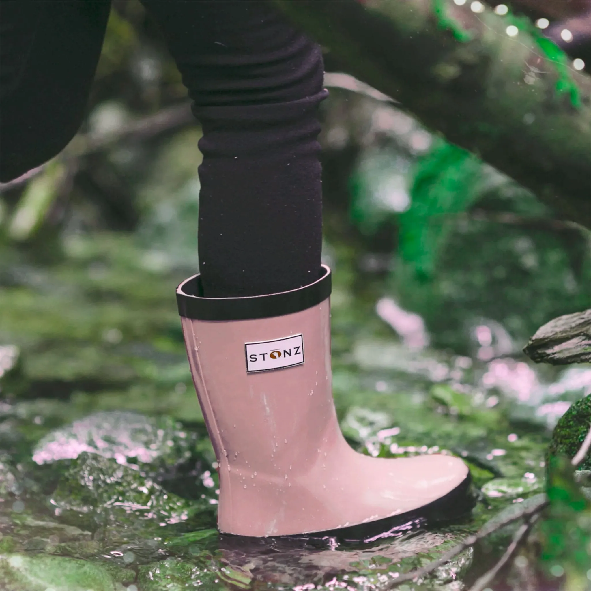 Stonz Botte de Pluie Haze Pink Pointures 4-2