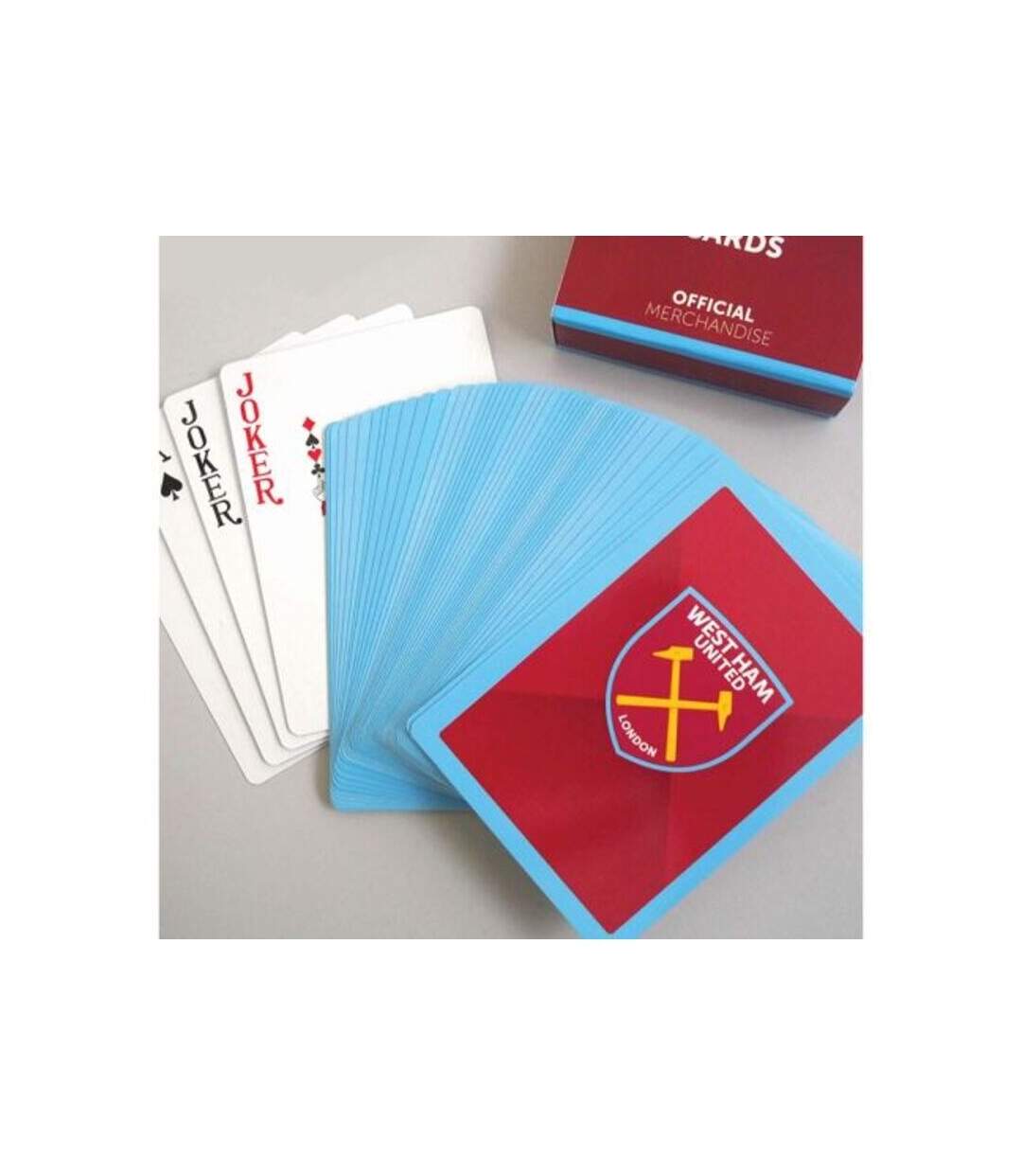West Ham United FC - Jeu de cartes (Bordeaux / Bleu) (Taille unique) - UTBS2701