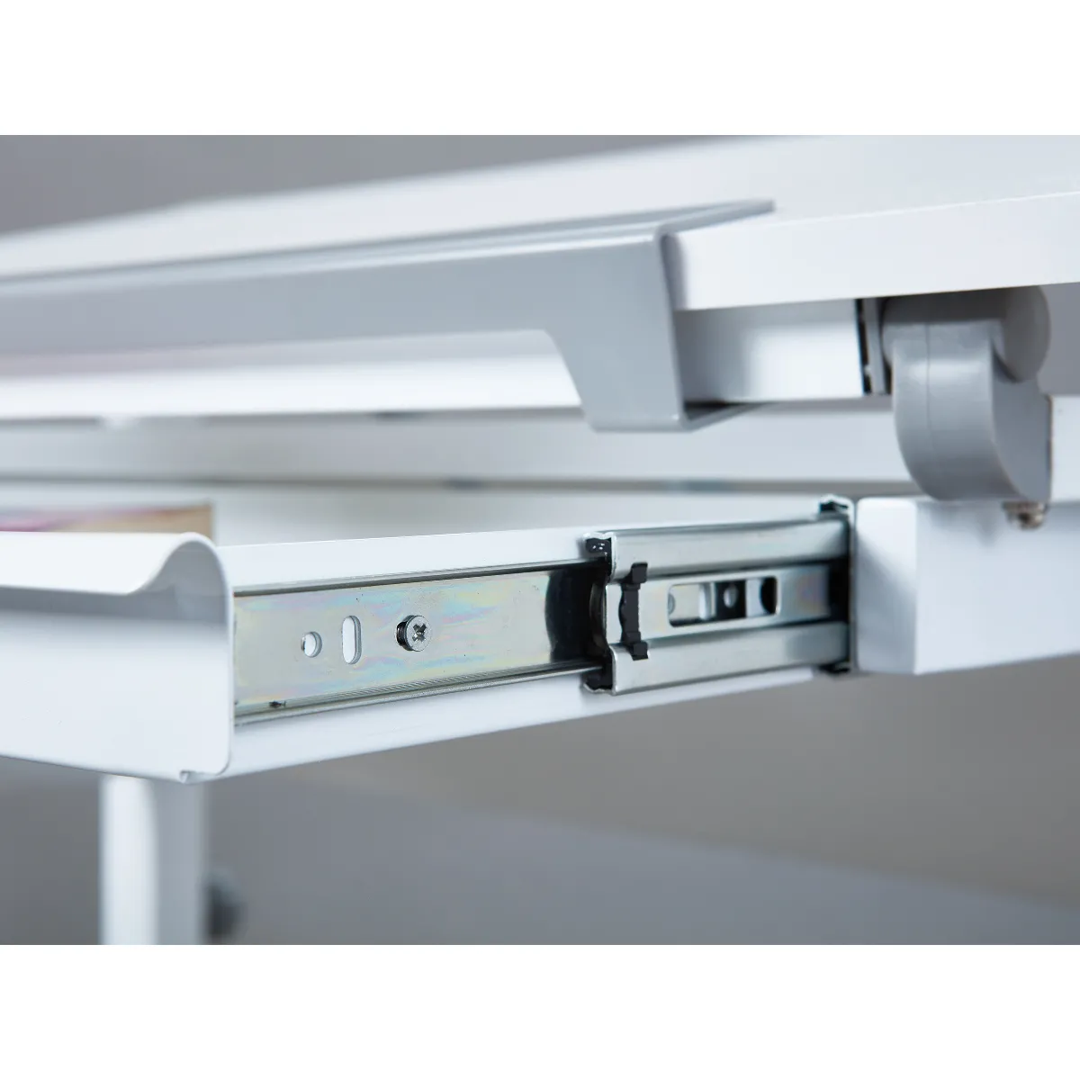 Alter Bureau réglable en hauteur - Blanc