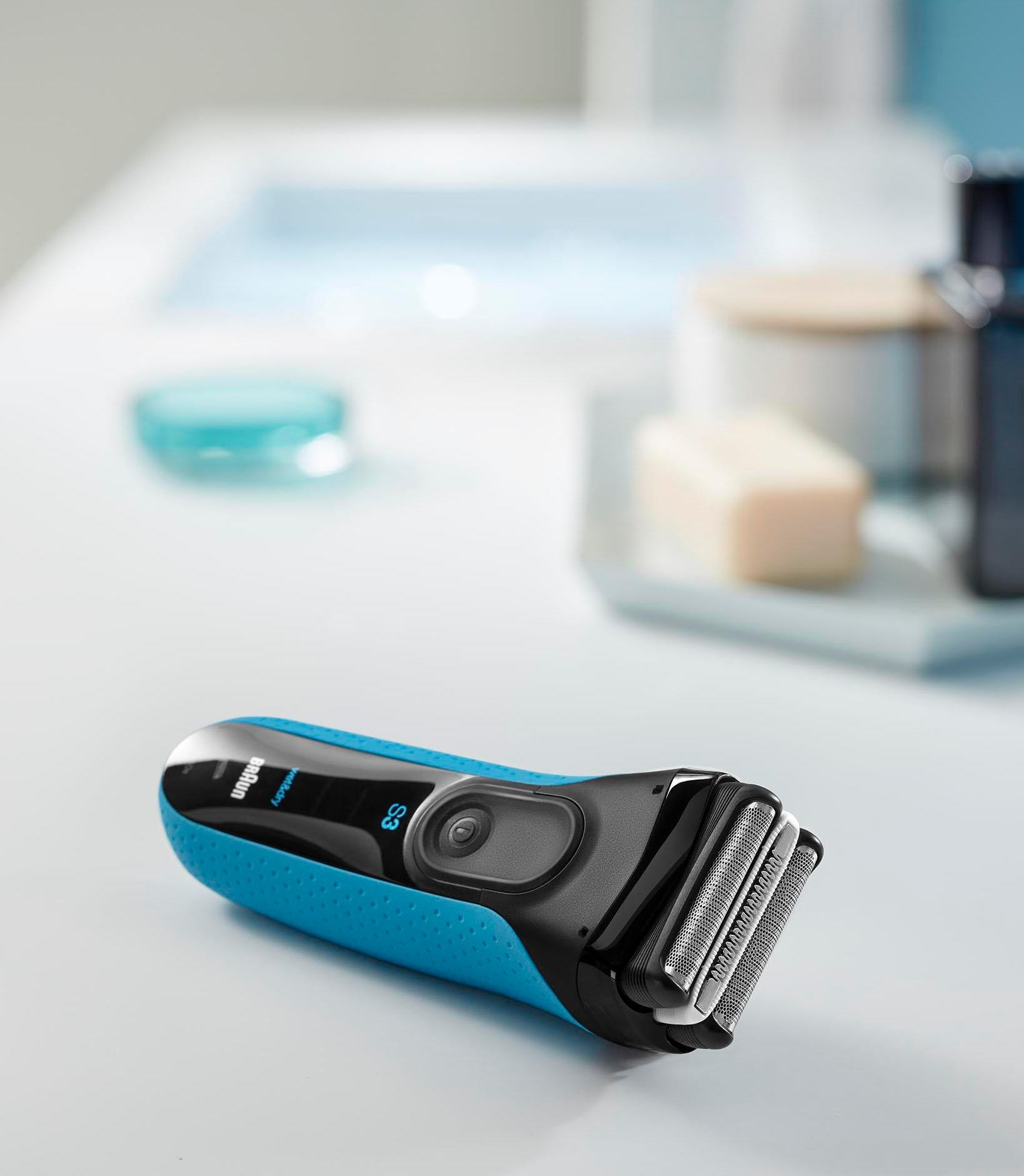 Braun Elektrorasierer »Series 3 ProSkin 3045s« Langhaartrimmer wiederaufladbar, Wet&Dry