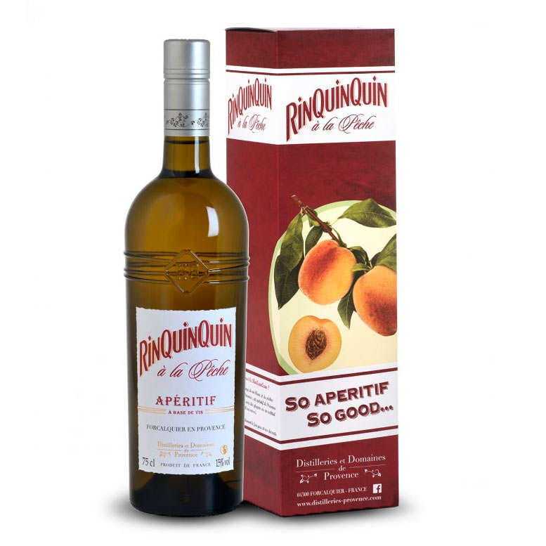 RinQuinQuin à la pêche 15% - Apéritif à base de vin