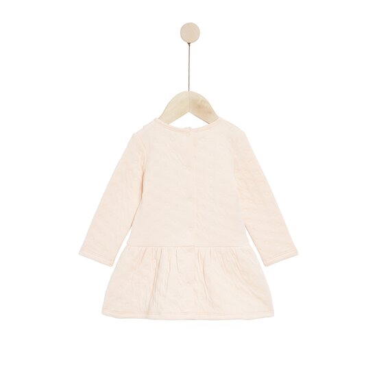 Mon écureuil chou Robe manches longues en molleton   Pink Calin        de               Marèse