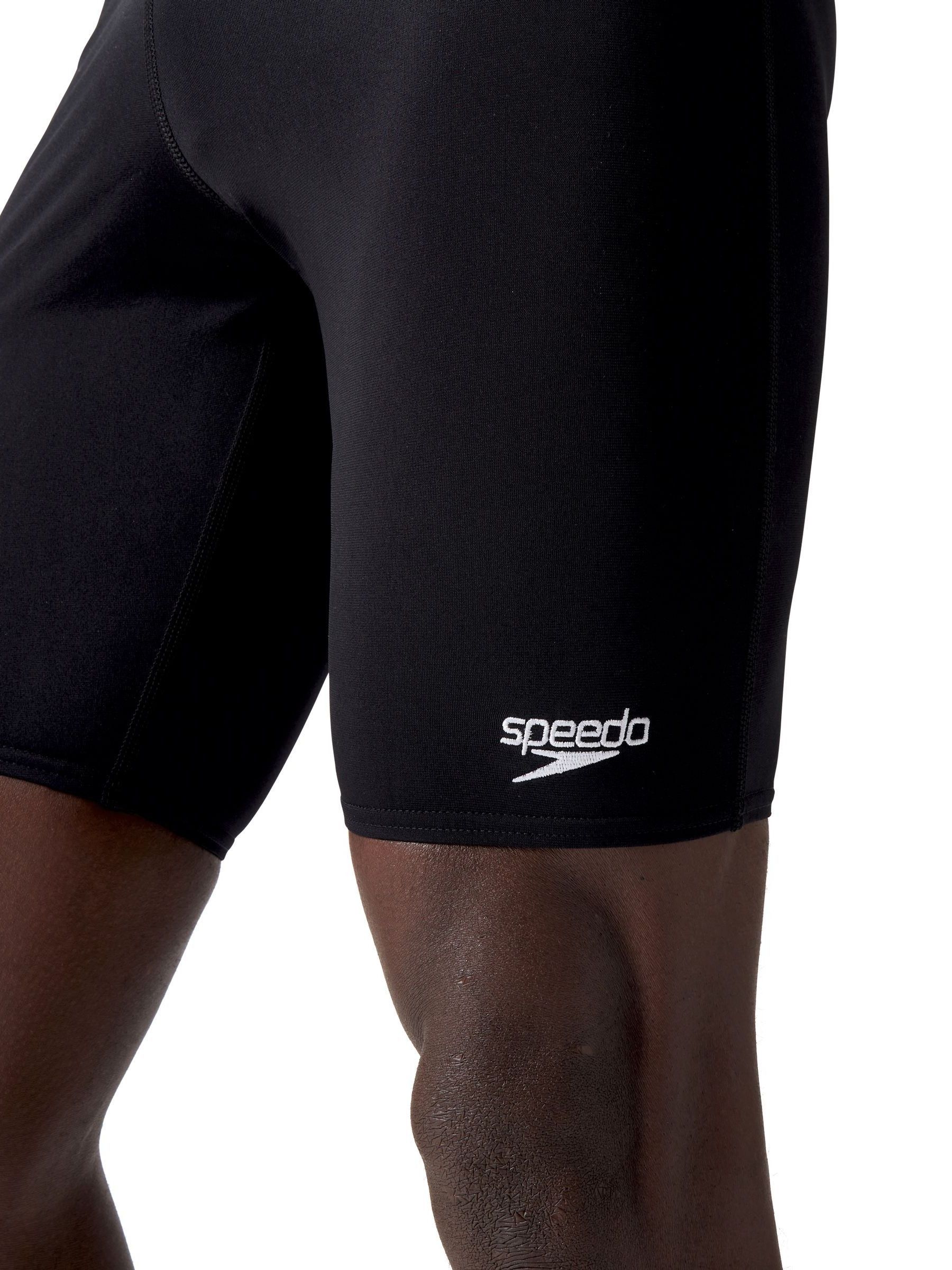 Zwart - Speedo Mens Endurance + Jammer zwemshorts