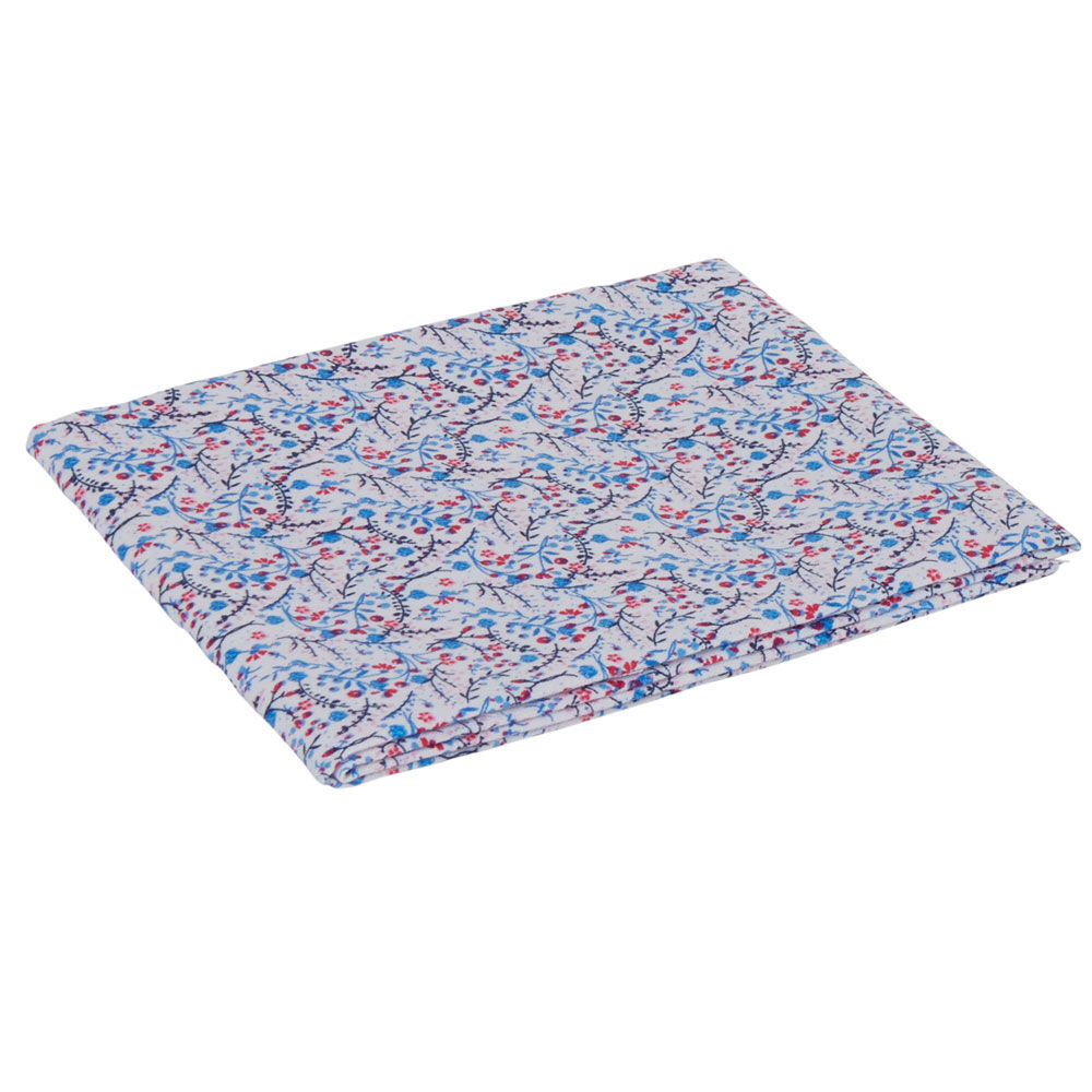Coupon de tissu 46x55 cm en coton bleu