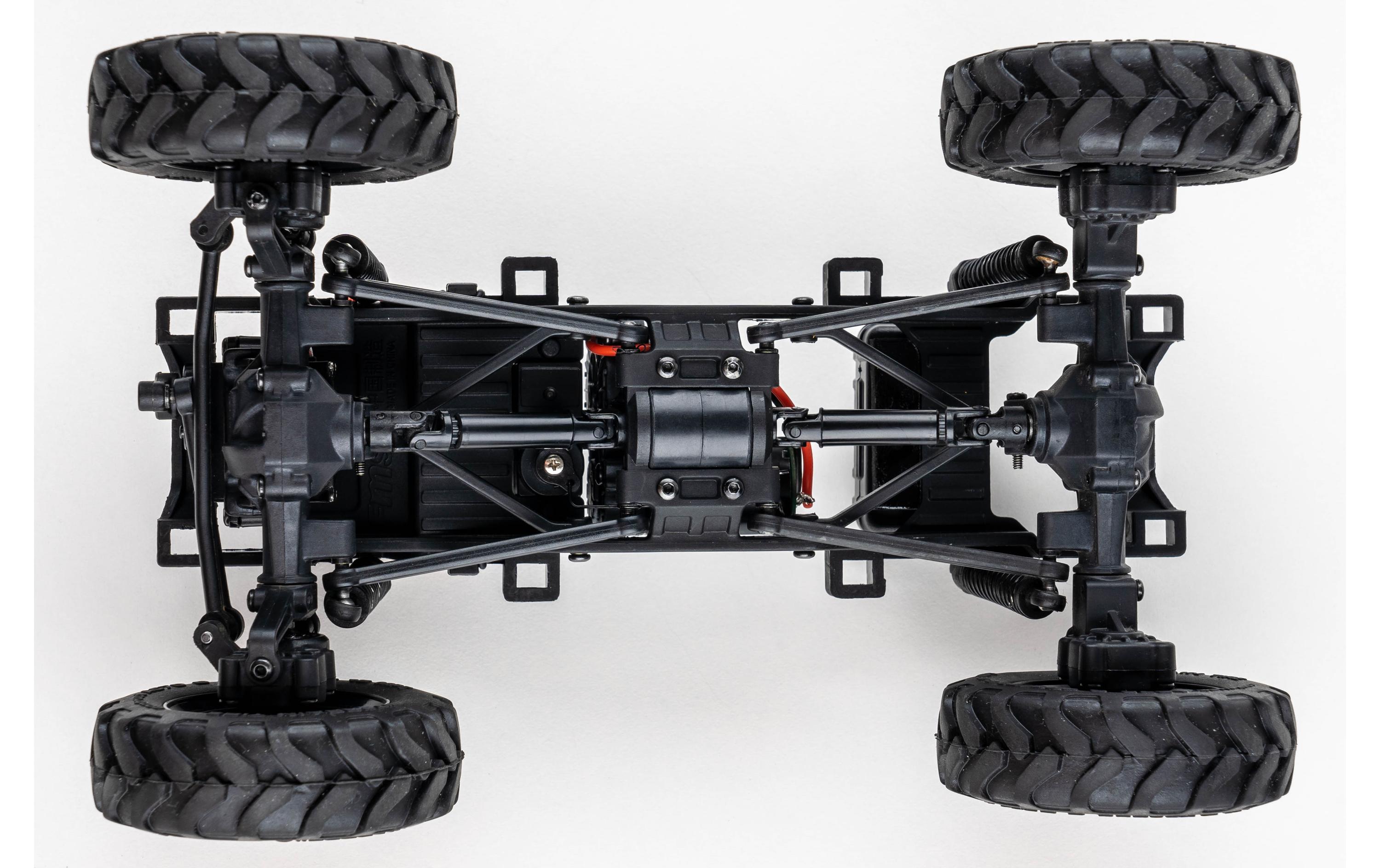 Scale Crawler FCX24 Power Wagon Mud-Racer, Blau 1:24, RTR<br>Rock Crawler im Miniformat mit 2-Gang Getriebe
