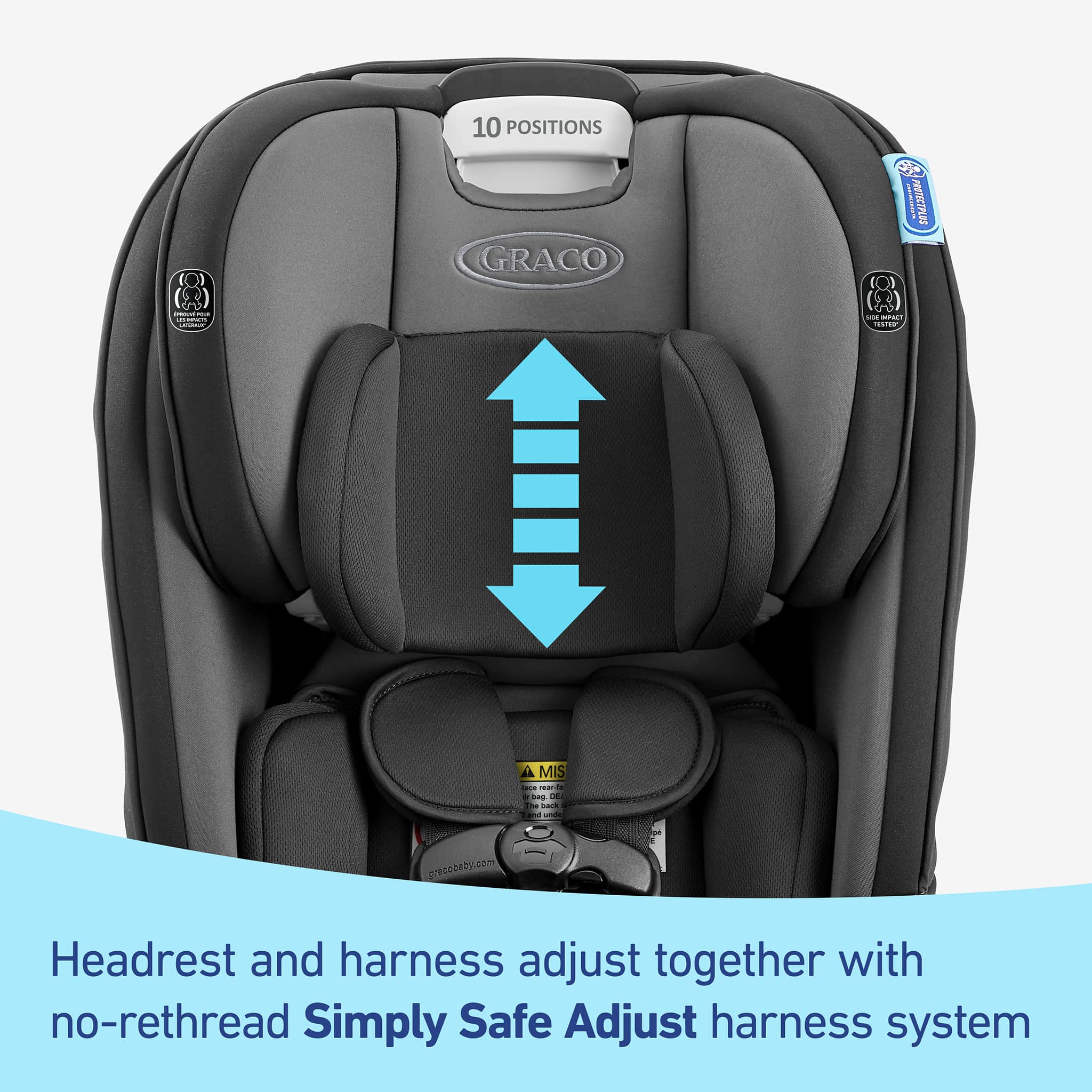 Graco Siège d'auto 3-en-1 Graco® SlimFit3™ LX - Gotham