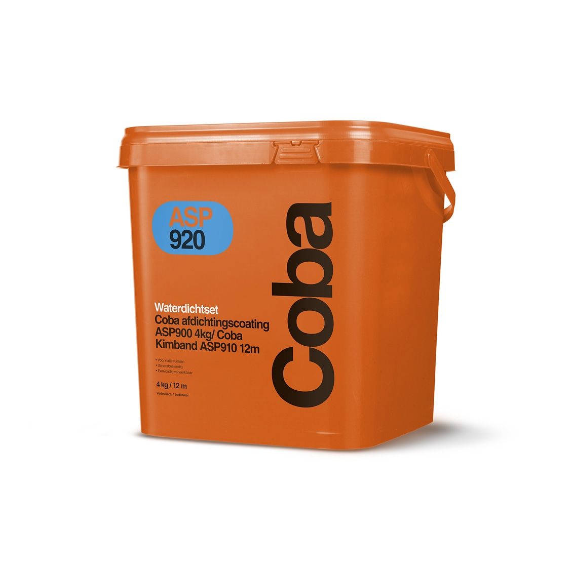 Coba ASP920 afdichtcoating incl. kimband. 4kg pasta en 12m1 kimband