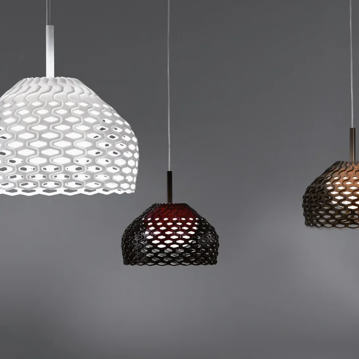 Flos - Tatou S2 Pendelleuchte, weiss