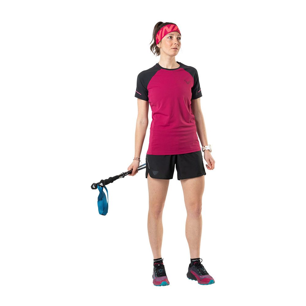 Dynafit ALPINE PRO - Maillot Femme black out beet red