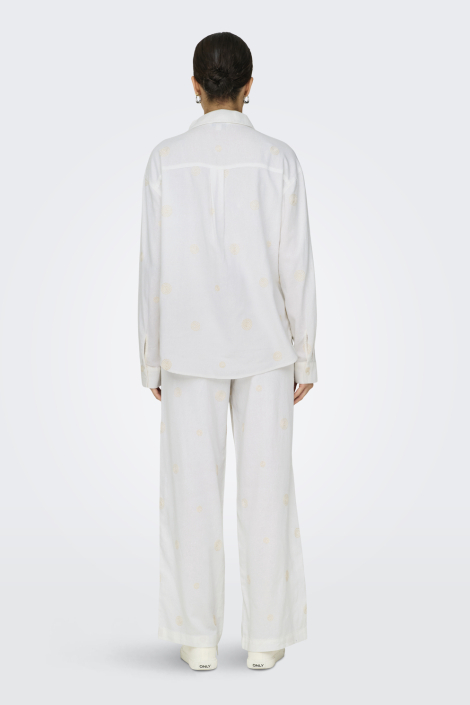 Only ecru dames blouse