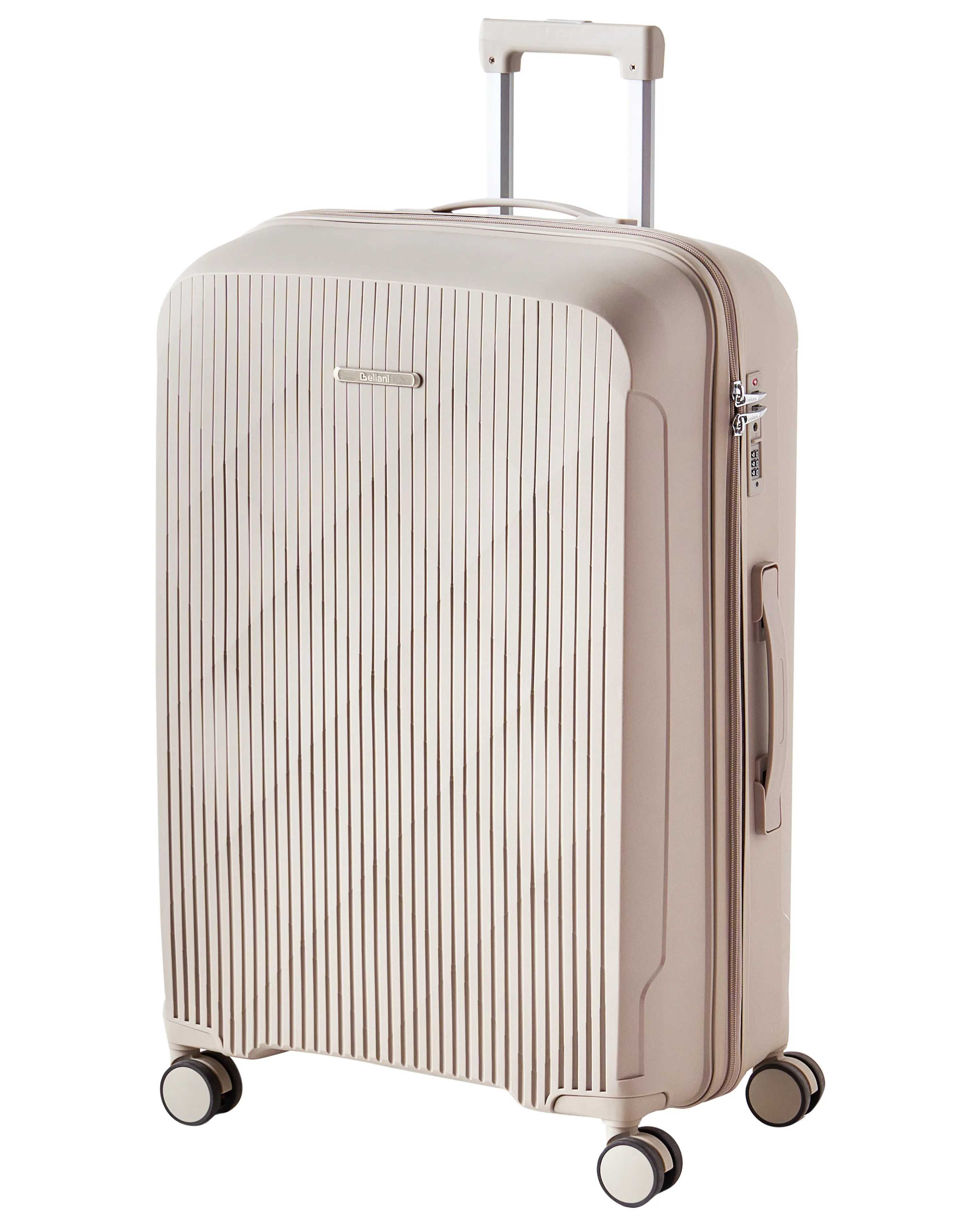Set van 3 harde koffers TONSAI Lichtbeige