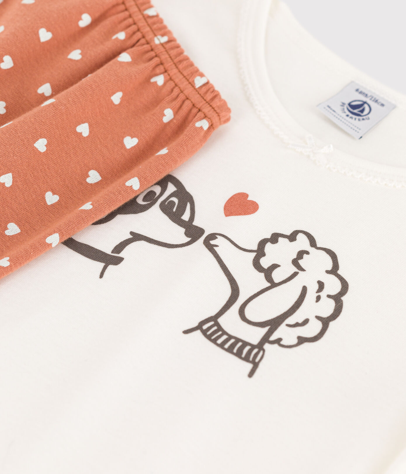 Pyjama petite fille en coton