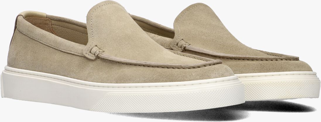 WOOLRICH beige woolrich loafers boat slip on heren