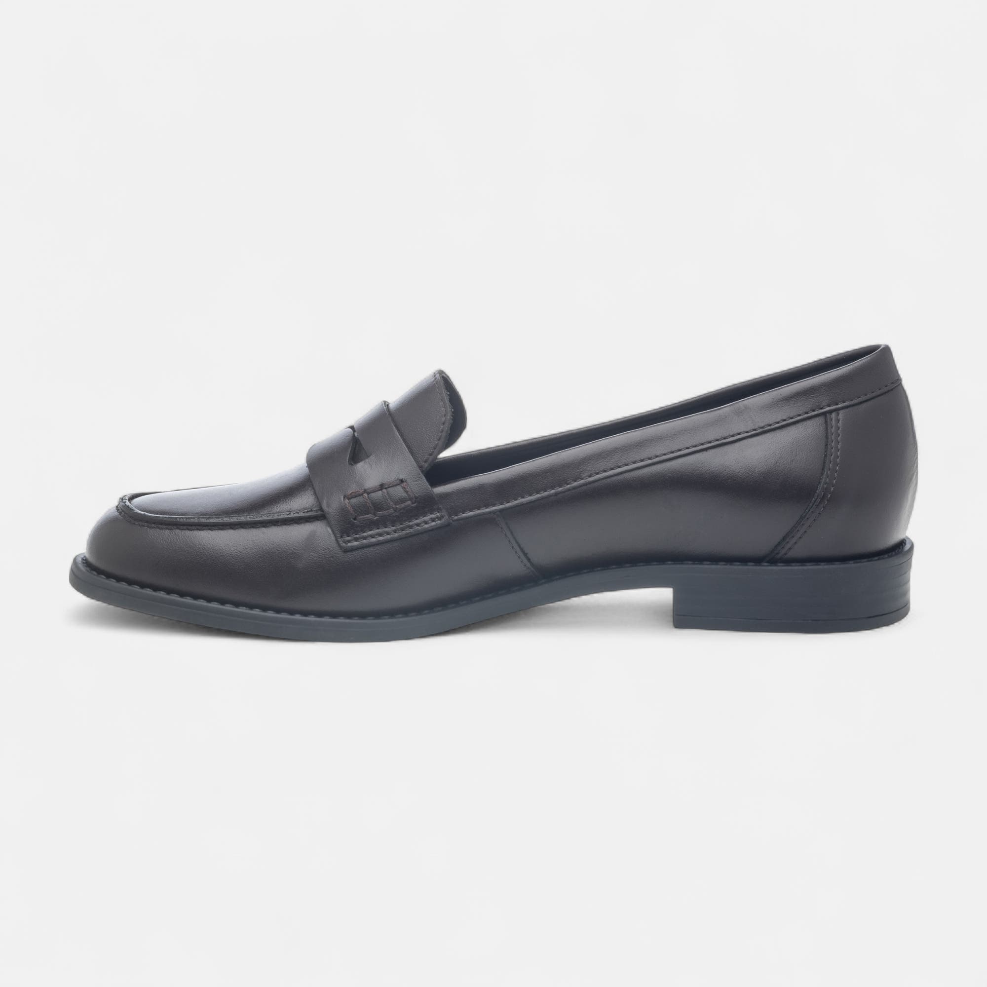 Mocassins Femme en cuir marron