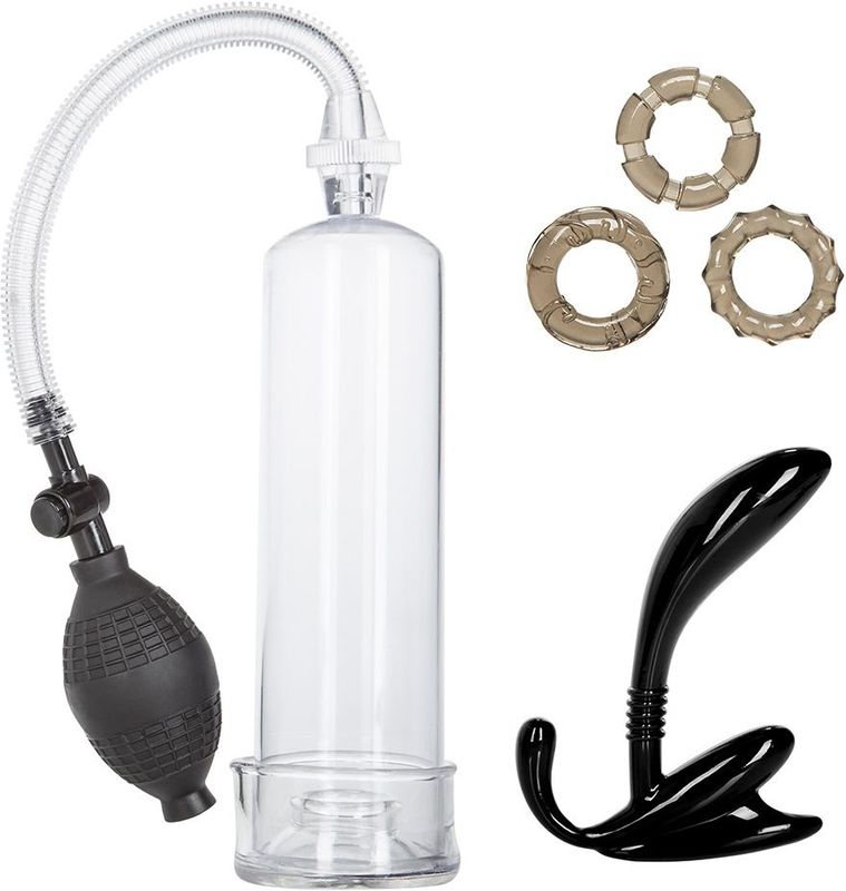 CalExotics - His Essential Pump Kit - Pumps Transparant