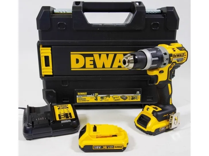 DeWALT DCD796D2, Slagboremaskine med pistolgreb. 18V XR LI-ION kulfri motor