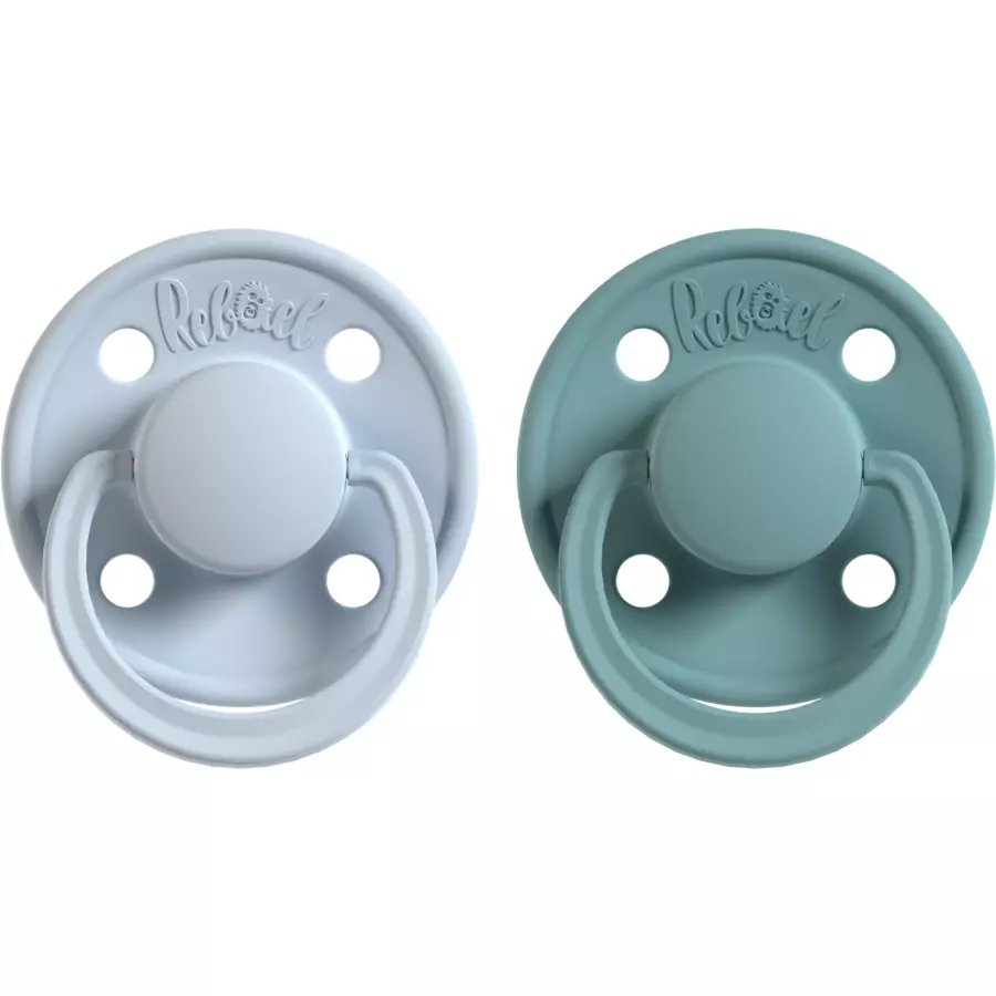 Rebael Schnuller 2er-Pack 0-6 M Mono Tiny SkyPowder