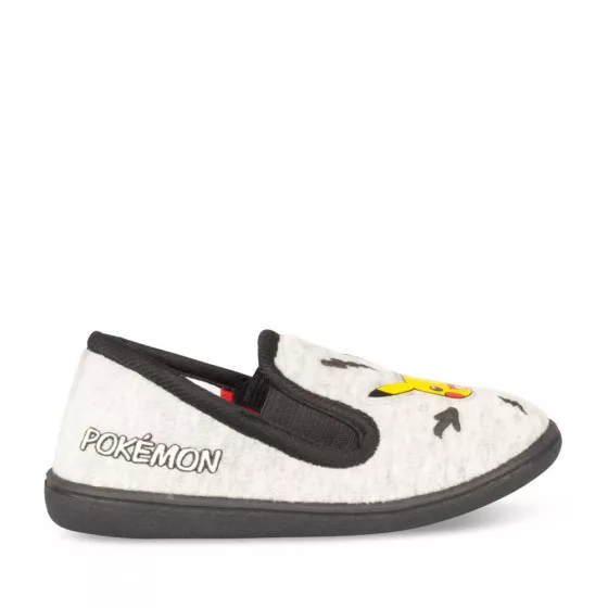 Chaussons garçon GRIS POKEMON