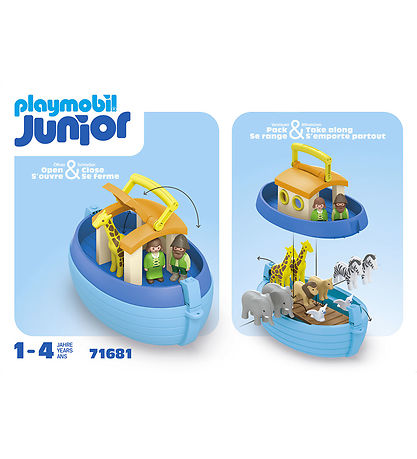 Playmobil Junior - My Blatt zum Mitnehmen Noah - 71681 - 15 Teil