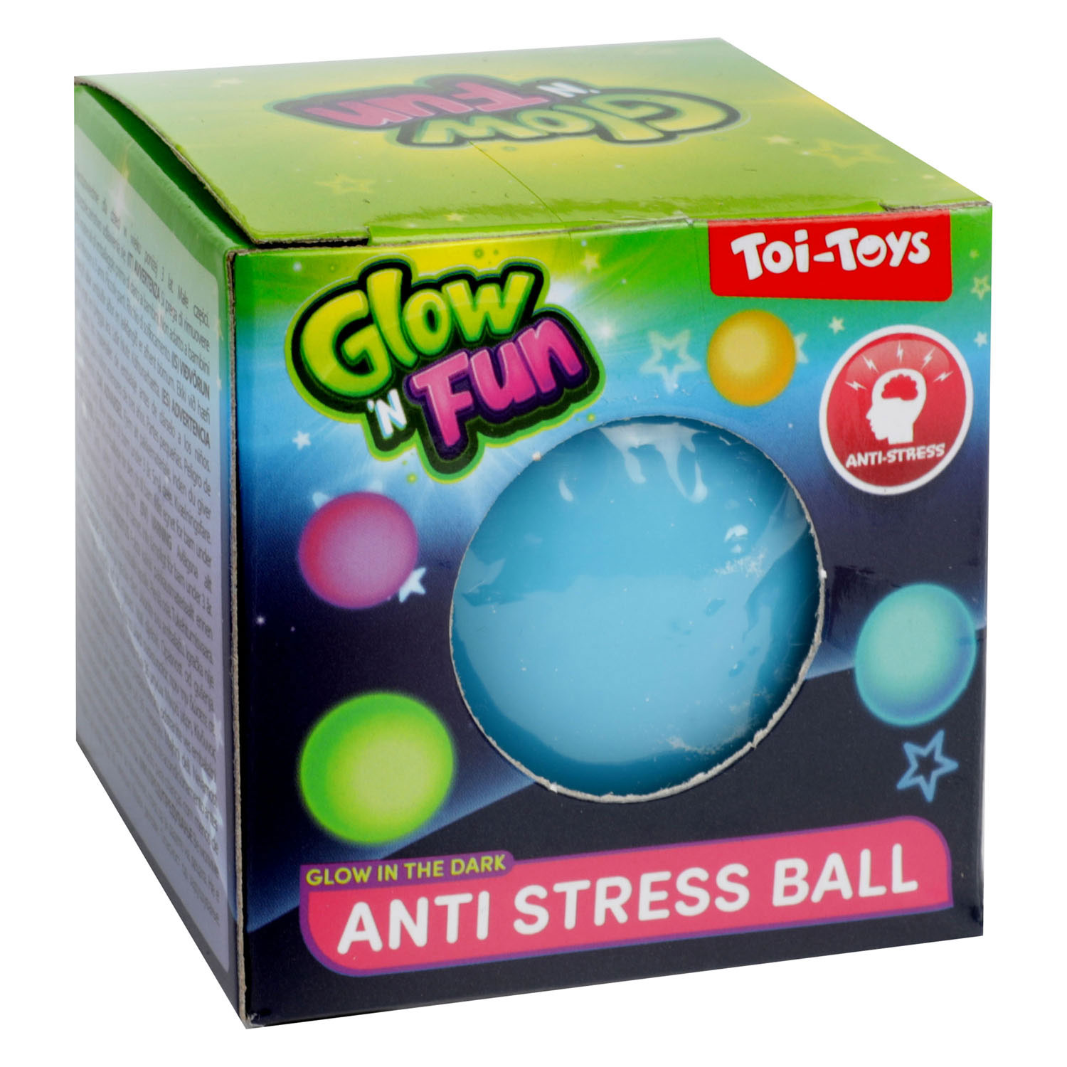 Glow N Fun Anti Stressbal Glow in the Dark