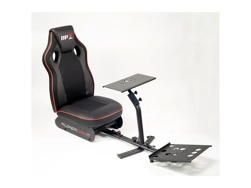 Subsonic SA5681, Cockpit til racerløb, Sort, Rød, Imiteret læder, Maske, Metal, Superdrive(GS850-X, SV750), Thrustmaster(T248, T300 RS, TX Racing Wheel, T1500RS, T3PA),...