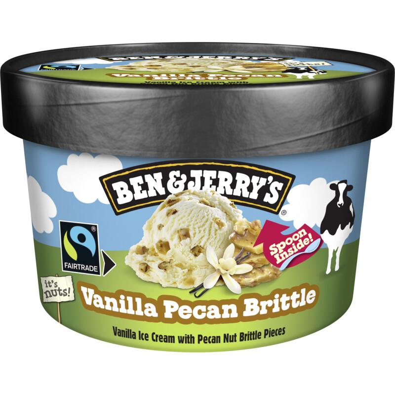 Ben & Jerry's Vanilla pecan brittle