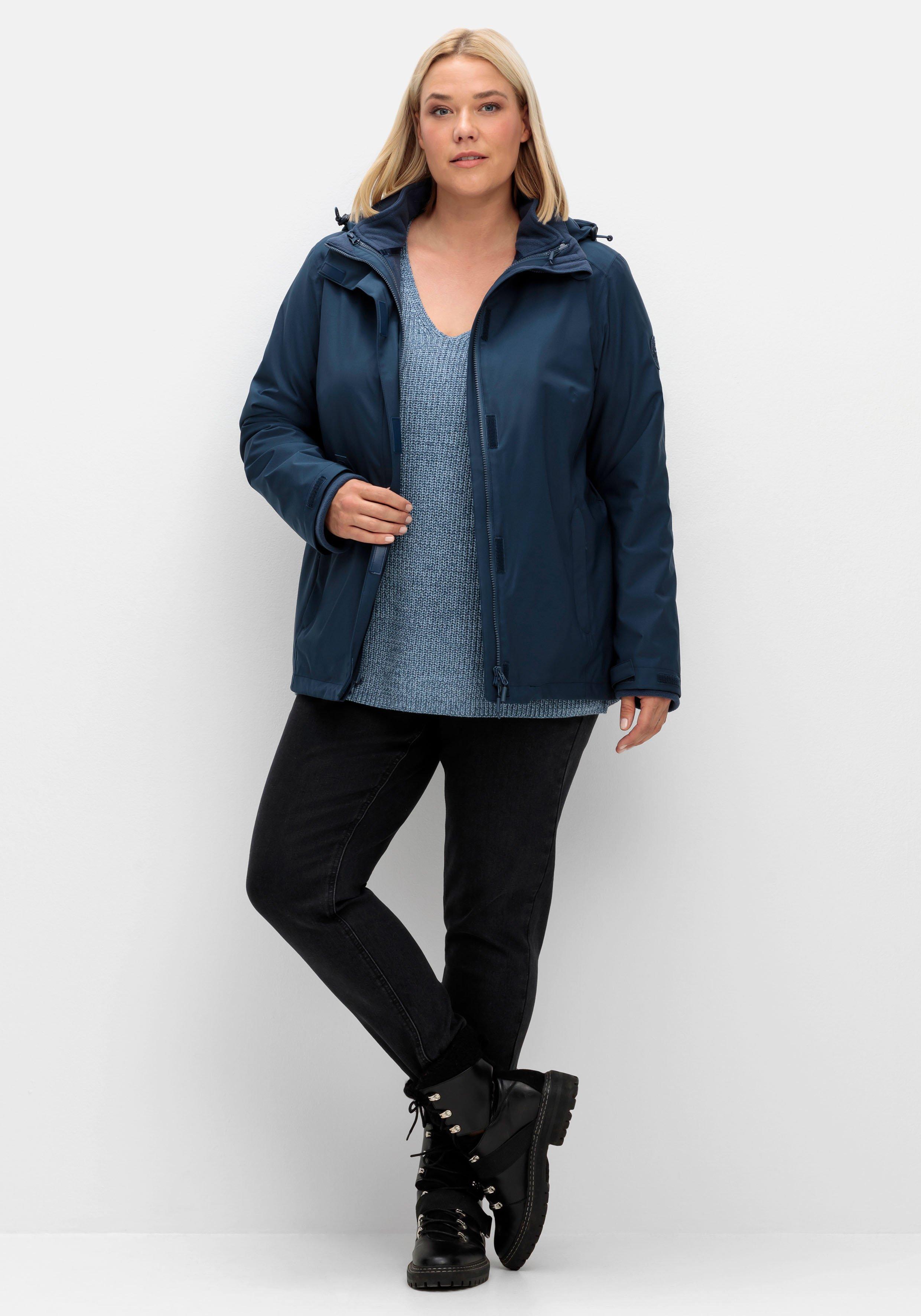 3-in-1-Winterjacke mit Fleece-Innenjacke
