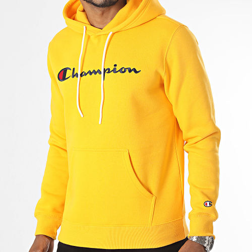 Sweat Capuche 219203 Jaune