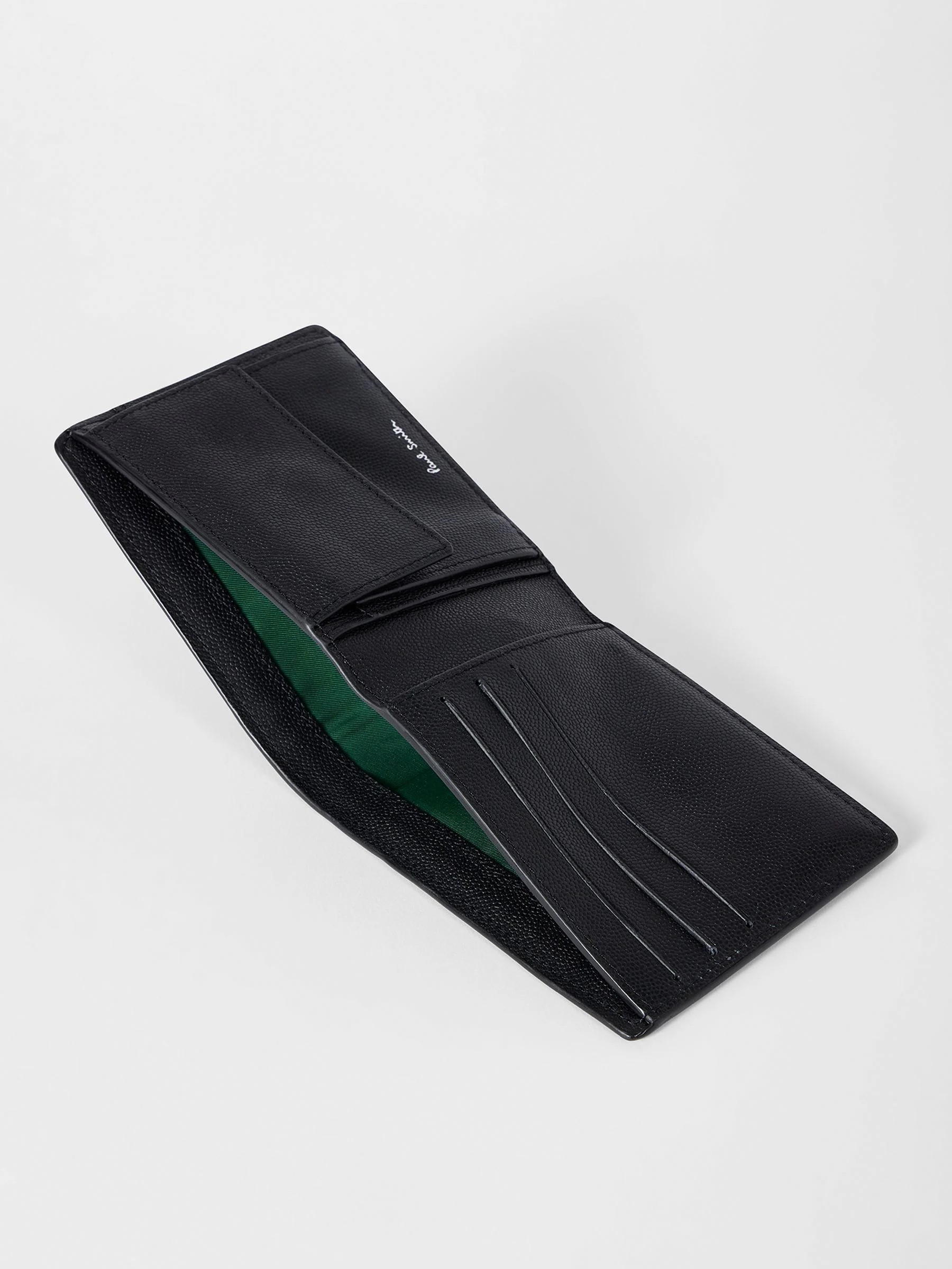 PS Paul Smith Logo Billfold Black Wallet