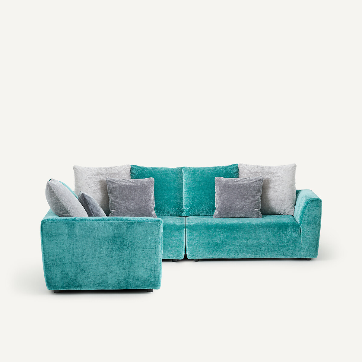 OTTO STUDIO PARA AM.PM<br>Meia poltrona em veludo viscose, Chill