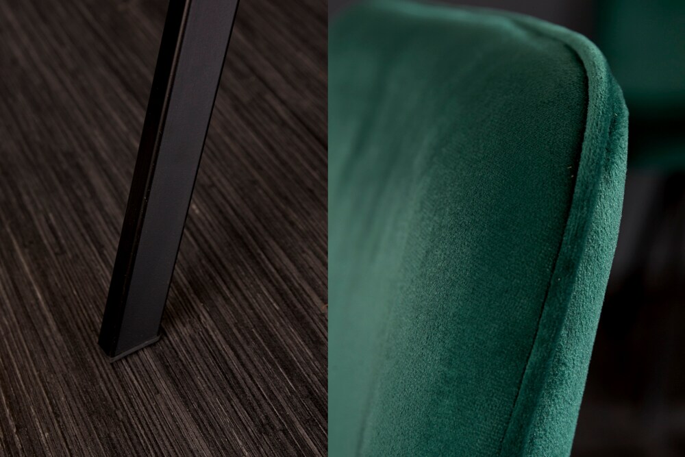 riess-ambiente Stuhl AMSTERDAM CHAIR - Retro stone grau Designklassiker pflegeleicht Esszimmer