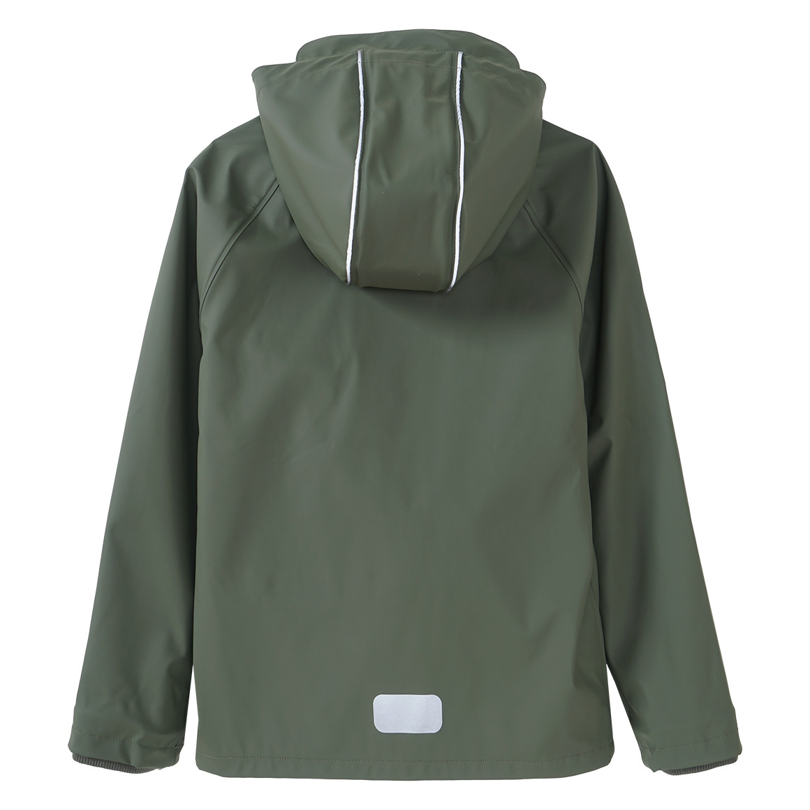 Famy Kinder Regenjacke mit Beschichtung dunkelgrün