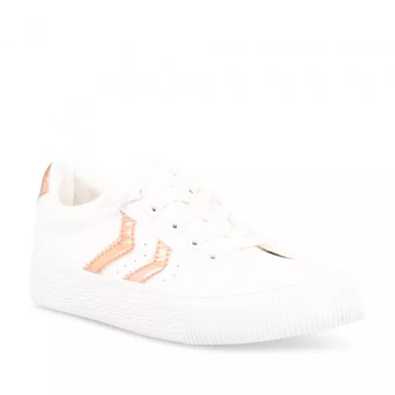 Baskets BLANC LOVELY SKULL