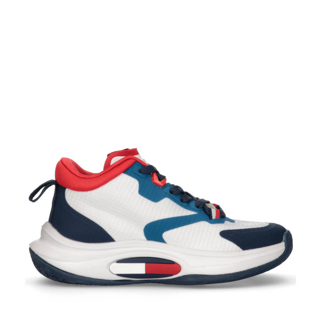 Tommy Hilfiger sneakers wit/blauw/rood