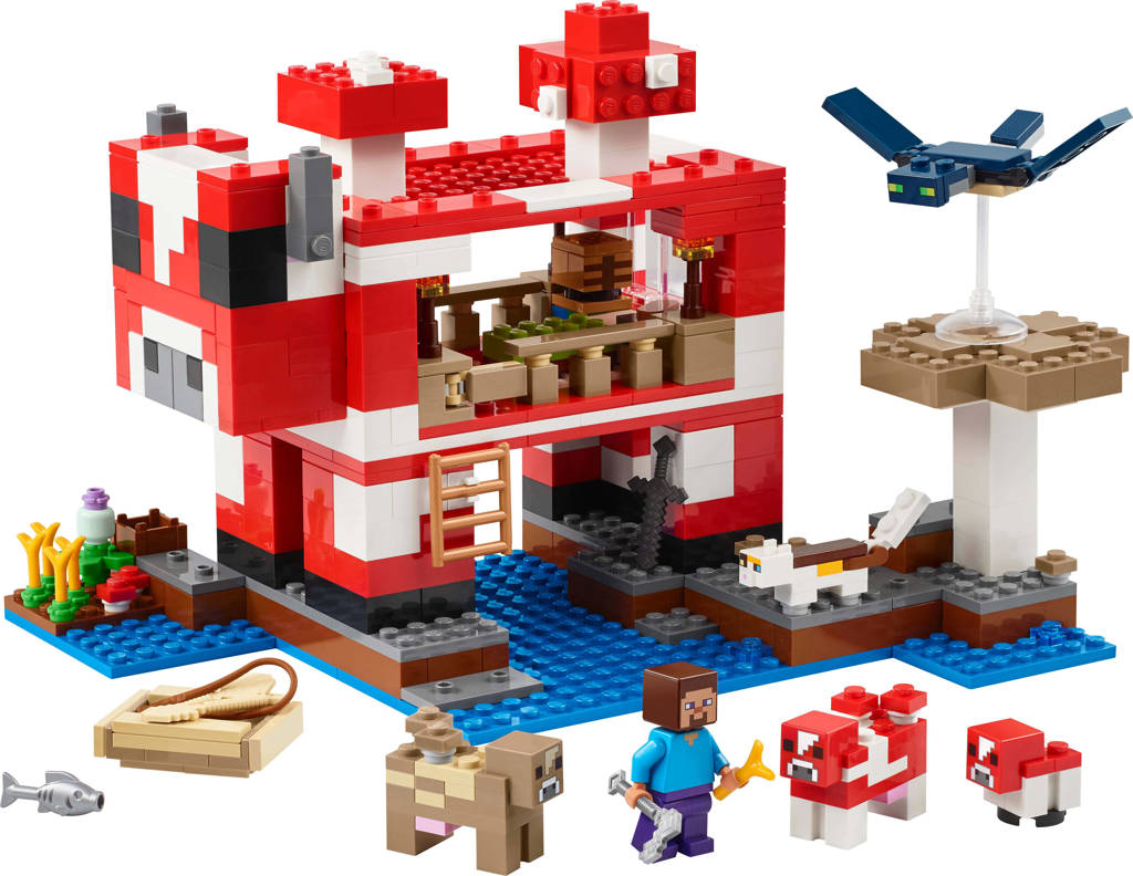 Het Mooshroom huis, gamingspeelgoed 21270