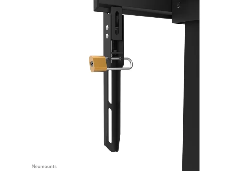 Neomounts FL55-875BL1 - Vogn med hjul - motoriseret - for LCD display - låsbar - stål - sort - skærmstørrelse: 55