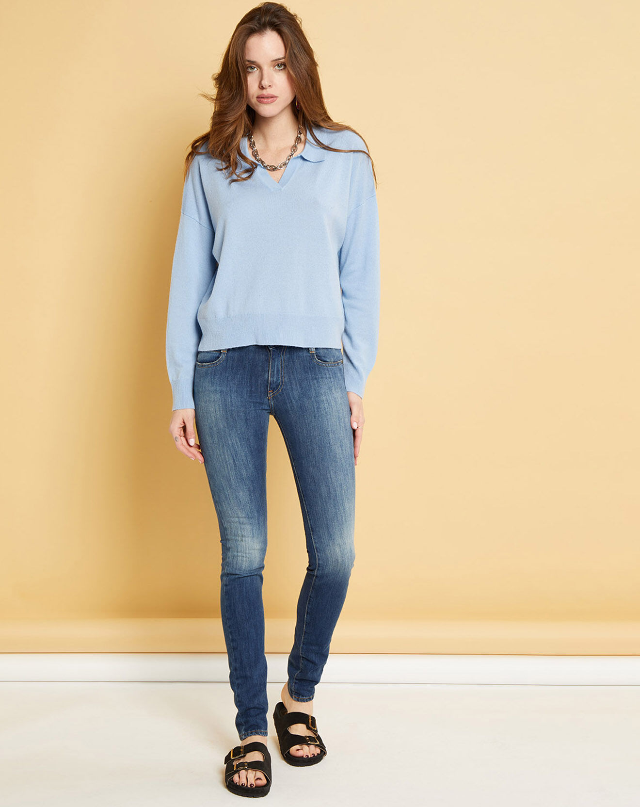 Acquaverde Jean Denim Blake h brushed