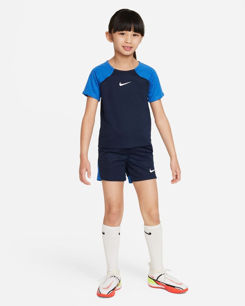 Ensemble maillot et short Nike Academy Pro Bleu Marine pour enfant