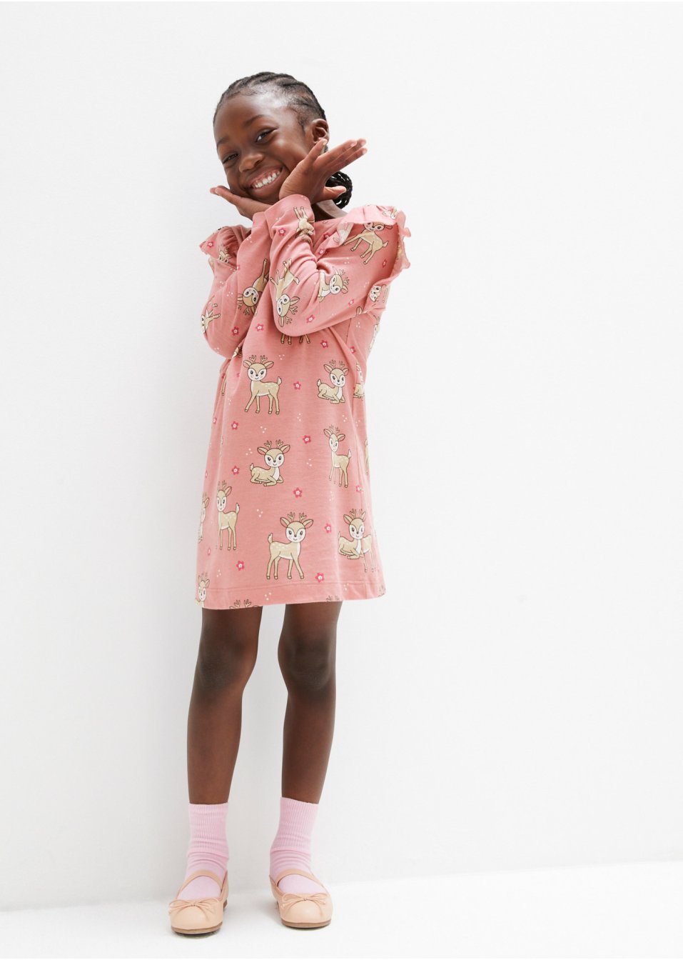 Lot de 2 robes en jersey fille
