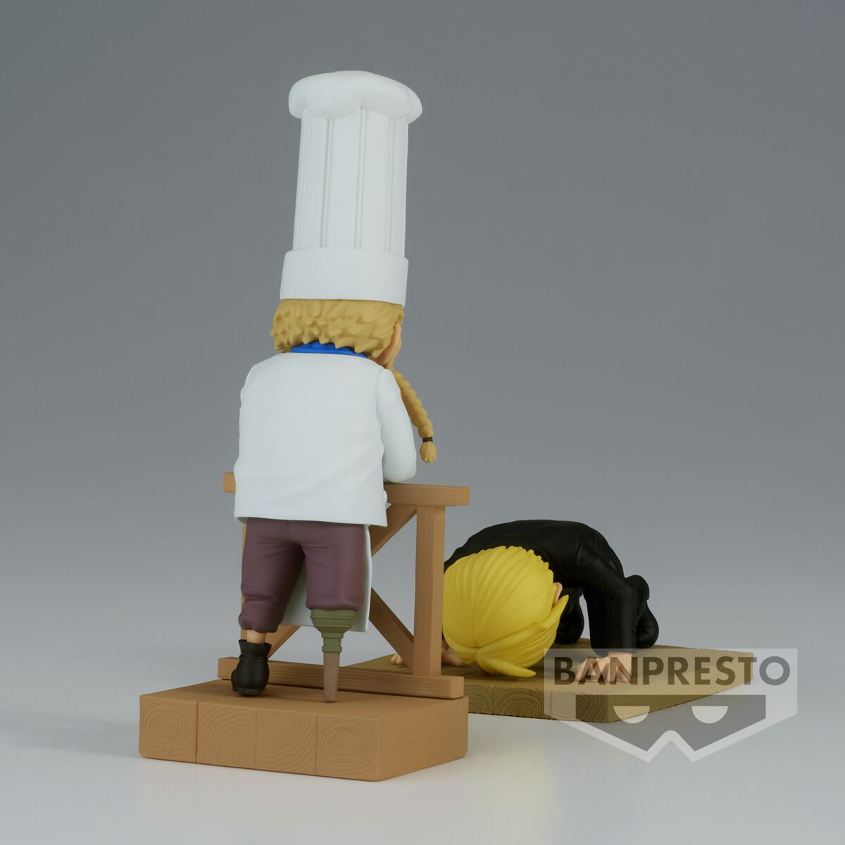 Banpresto - World Collectable Figure Log Stories - Sanji & Zeff | One Piece Figurine de collection